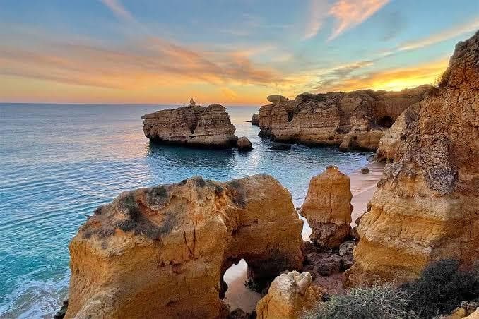 Küste und Meer bei Albufeira