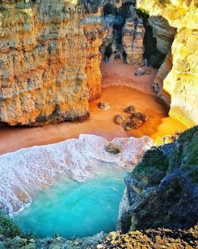 Sandstrand an der Algarve